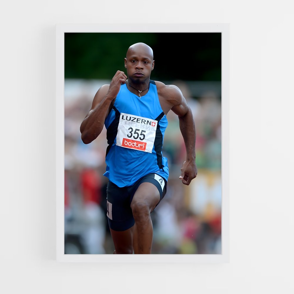 Poster Sprint Infini – affiche Athlétisme (vue 3)